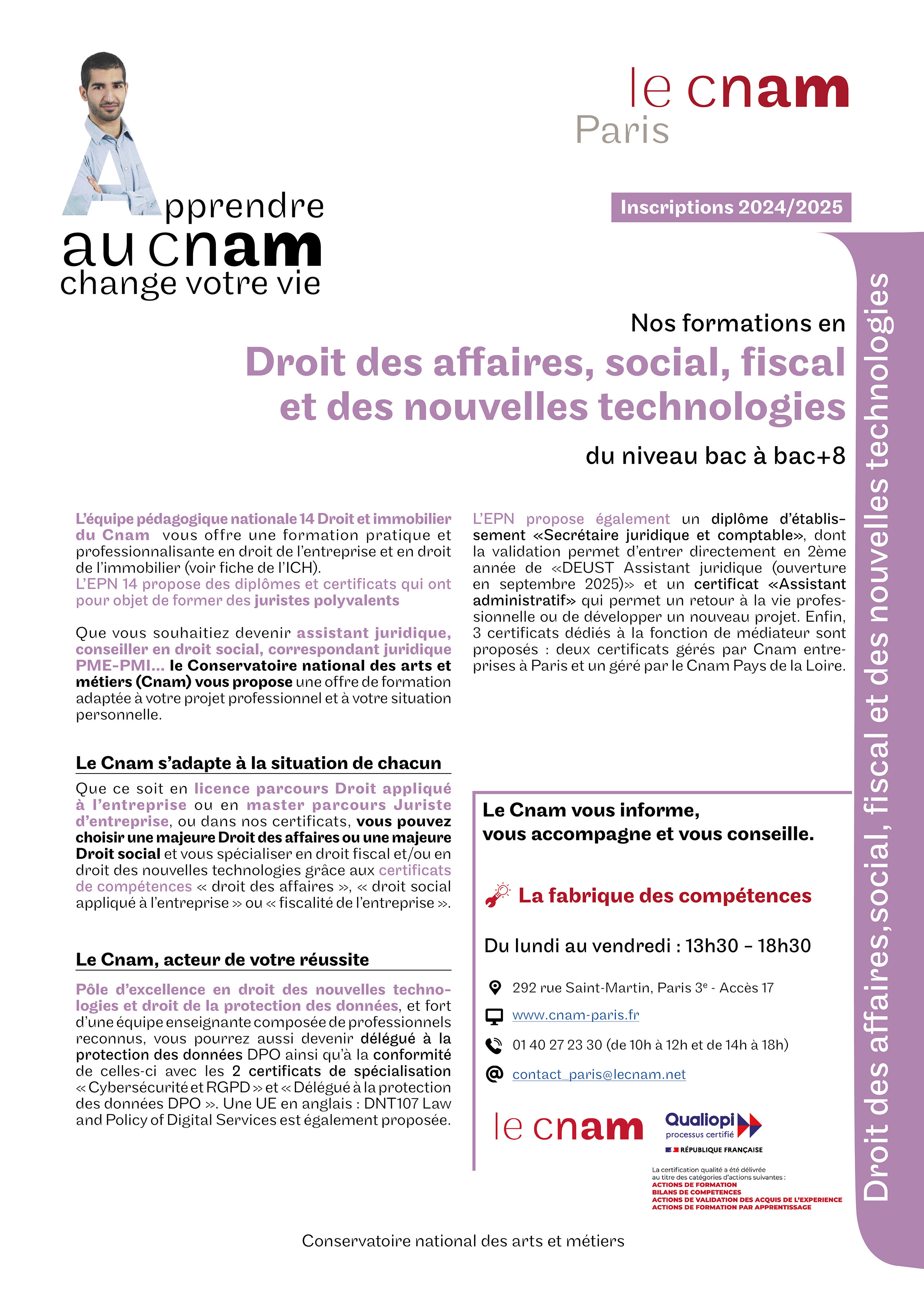 droit affaires social 24 25