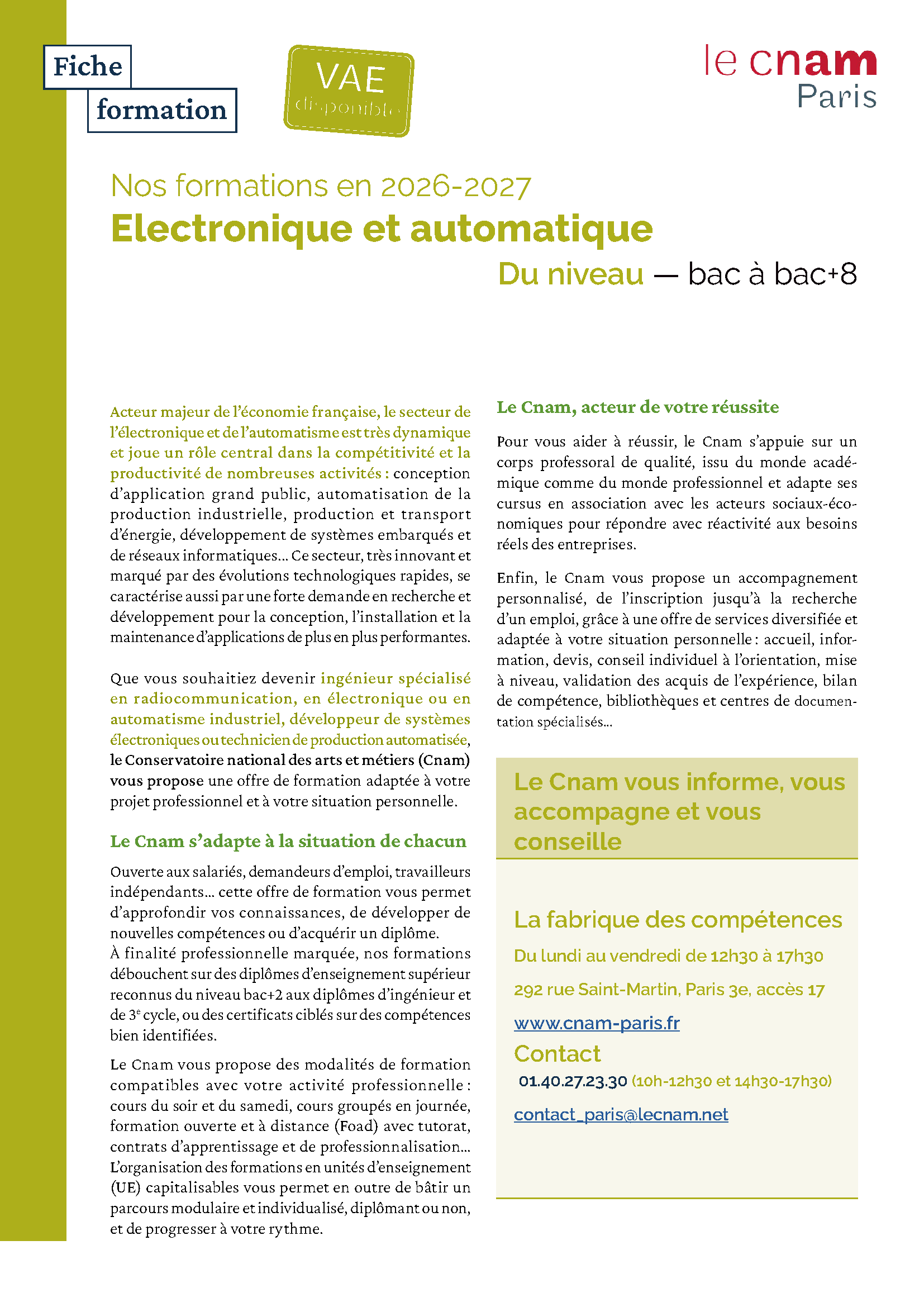 Electronique automatique 26 27 Electronique automatique 26 27