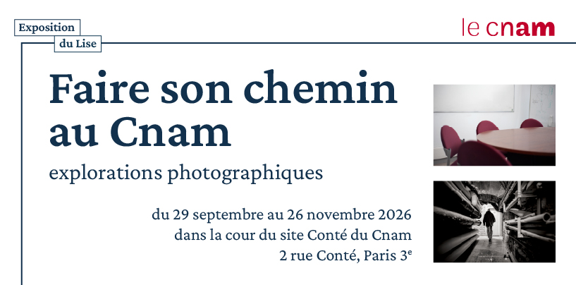 Visuel faire son chemin au Cnam