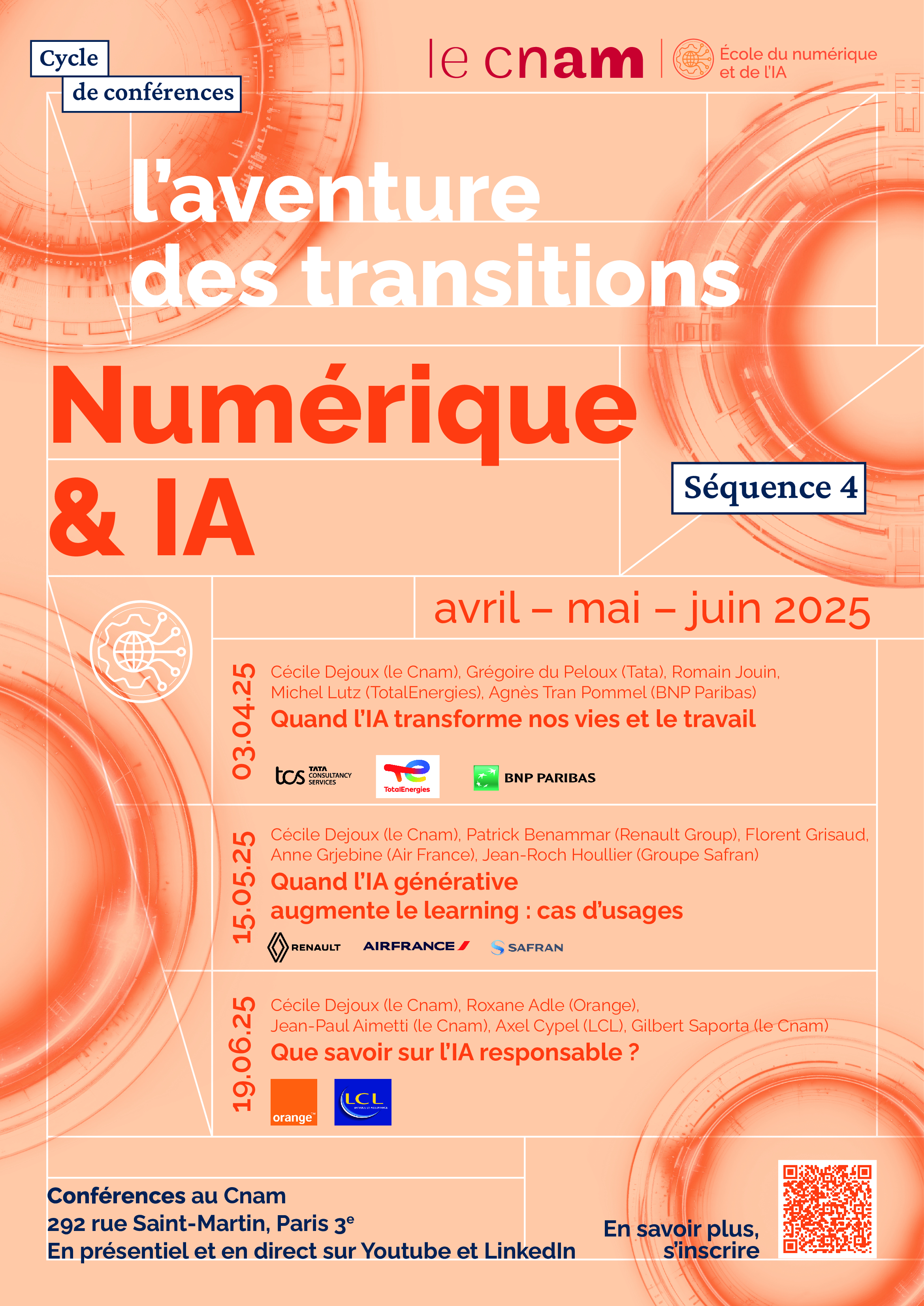 Cycle de conférences : Numérique et IA