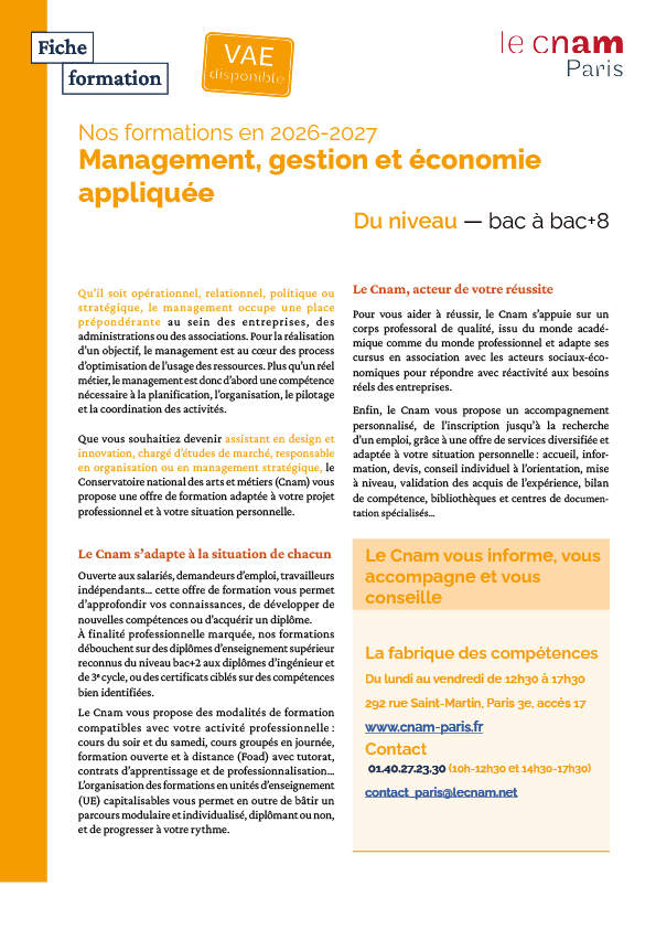 Management économie appliquée 26 27