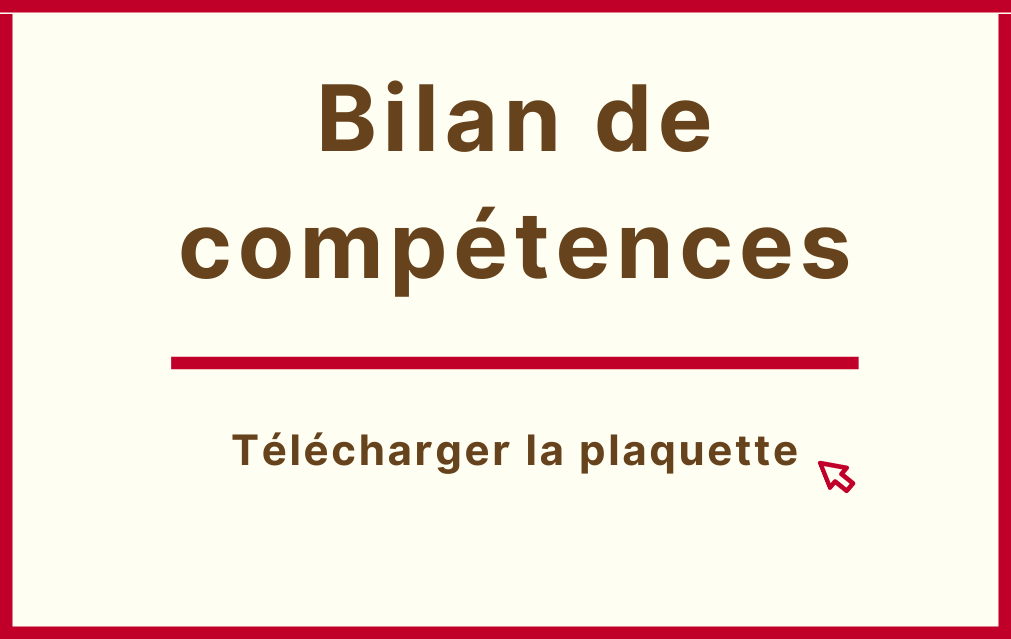 Vignette plaquette Bilan de compétences