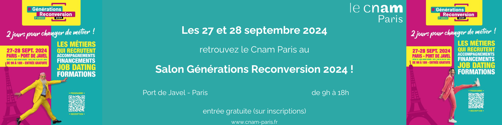 Générations reconversion 2024