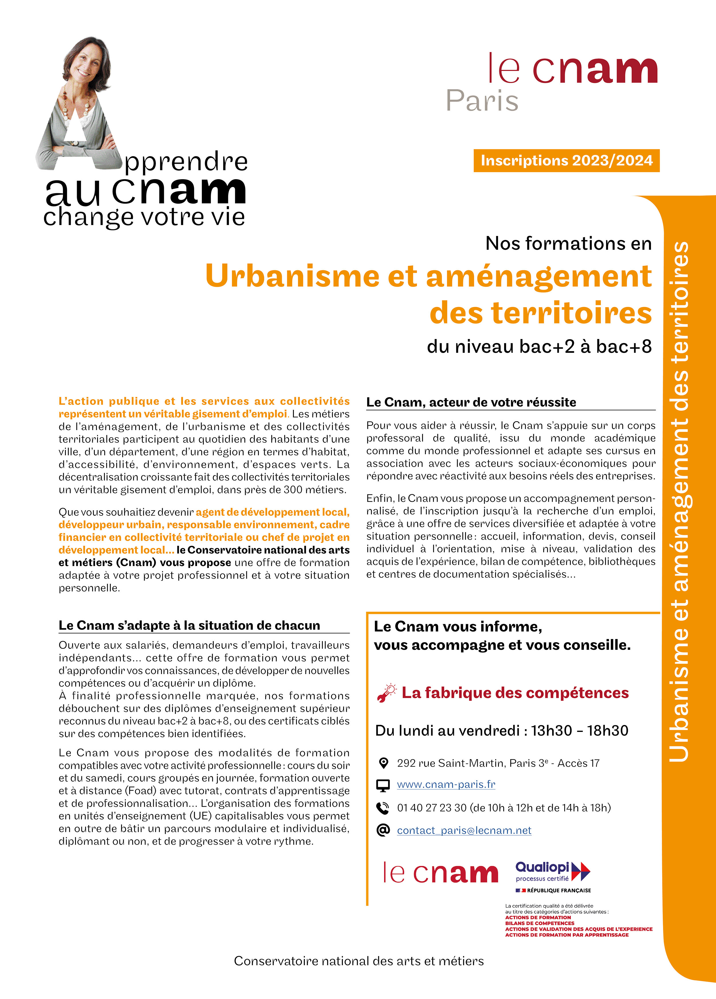 Urbanisme et aménagement des territoires 24 25