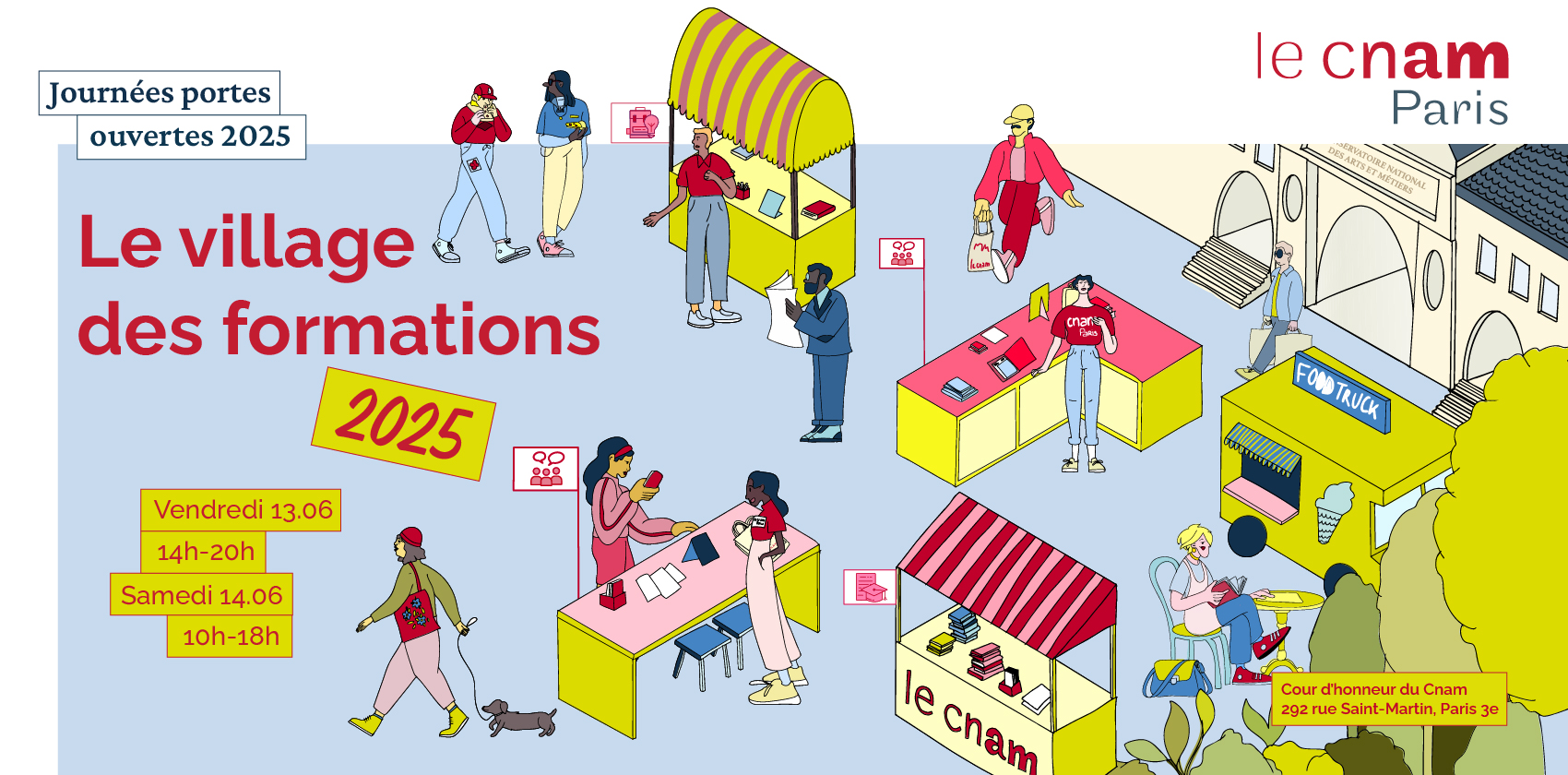 Village des formation du Cnam Paris 2025